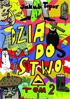 Dziadostwo T.2. Autor: Jakub Topor. SmakLiter.pl Okładka książki Dziadostwo T.2