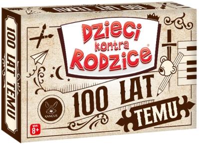 Dzieci kontra Rodzice. 100 lat temu. Wydawca: Kangur. SmakLiter.pl Opakowanie Dzieci kontra Rodzice. 100 lat temu