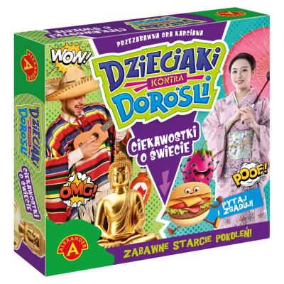 Opakowanie Dzieciaki kontra Dorośli. Ciekawostki o świecie