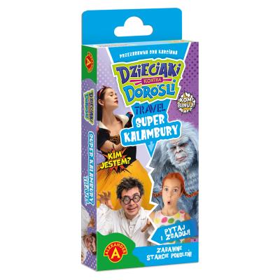 Opakowanie Dzieciaki kontra Dorośli. Super kalambury Travel