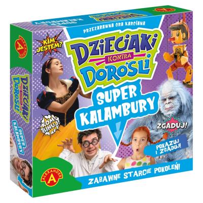 Opakowanie Dzieciaki kontra Dorośli. Super kalambury