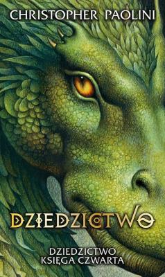 Dziedzictwo. Cykl Dziedzictwo. Księga 4. Autor: Christopher Paolini. SmakLiter.pl Okładka książki Dziedzictwo. Cykl Dziedzictwo. Księga 4