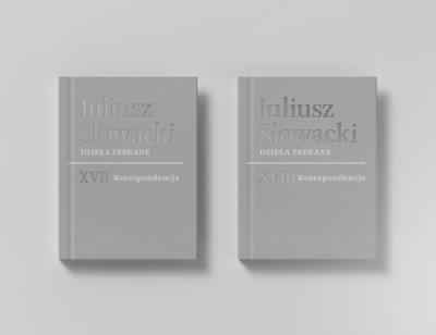 Dzieła zebrane XVII-XVIII Korespondencja. Autor: Juliusz Słowacki. SmakLiter.pl Okładka książki Dzieła zebrane XVII-XVIII Korespondencja