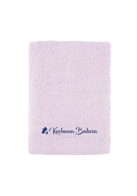 Opakowanie Dzień Babci. Ręcznik róż