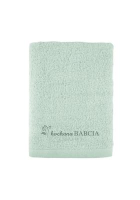 Opakowanie Dzień Babci. Ręcznik zieleń