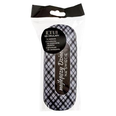 Opakowanie Dzień Dziadka. Etui na okulary szare