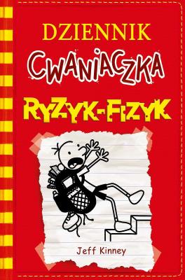 Dziennik cwaniaczka. Tom 11. Ryzyk-fizyk. Autor: Jeff Kinney, Joanna Wajs. SmakLiter.pl Okładka książki Dziennik cwaniaczka. Tom 11. Ryzyk-fizyk