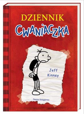 Dziennik cwaniaczka wyd. 2022. Autor: Jeff Kinney. SmakLiter.pl Okładka książki Dziennik cwaniaczka wyd. 2022