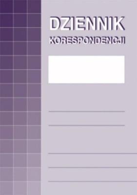 Dziennik korespondencji. Wydawca: MICHALCZYK I PROKOP. SmakLiter.pl Opakowanie Dziennik korespondencji