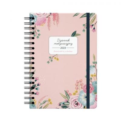 Opakowanie Dziennik motywacyjny 2023 Różowy ALBI