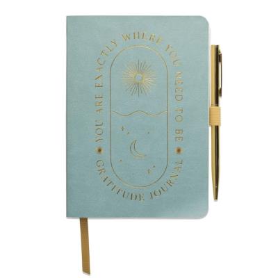 Opakowanie Dziennik wdzięczności turkusowy