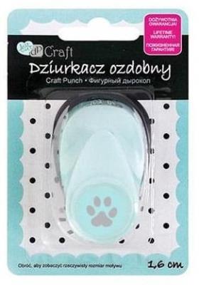 Dziurkacz ozdobny 1,6cm łapa. Wydawca: Dalprint. SmakLiter.pl Opakowanie Dziurkacz ozdobny 1,6cm łapa