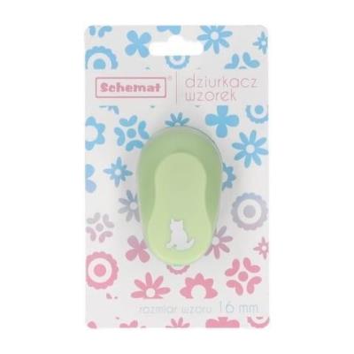 Opakowanie Dziurkacz ozdobny 16mm kot MIX