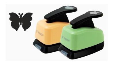 Opakowanie Dziurkacz ozdobny 16mm motyl MIX