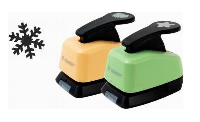 Opakowanie Dziurkacz ozdobny 16mm płatek śniegu MIX