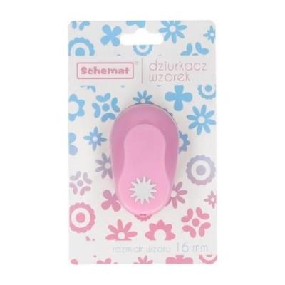 Dziurkacz ozdobny 16mm słońce MIX. Wydawca: Schemat. SmakLiter.pl Opakowanie Dziurkacz ozdobny 16mm słońce MIX