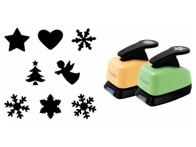 Opakowanie Dziurkacz ozdobny 16mm zima MIX 24szt