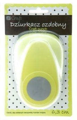 Dziurkacz ozdobny 3,7cm koło. Wydawca: Dalprint. SmakLiter.pl Opakowanie Dziurkacz ozdobny 3,7cm koło