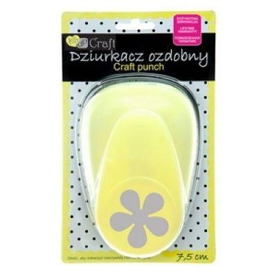 Dziurkacz ozdobny 7,5cm kwiatek. Wydawca: Dalprint. SmakLiter.pl Opakowanie Dziurkacz ozdobny 7,5cm kwiatek