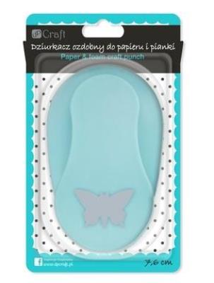 Dziurkacz ozdobny 7,6cm motyl. Wydawca: Dalprint. SmakLiter.pl Opakowanie Dziurkacz ozdobny 7,6cm motyl