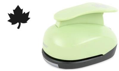 Opakowanie Dziurkacz ozdobny 75mm liść 35