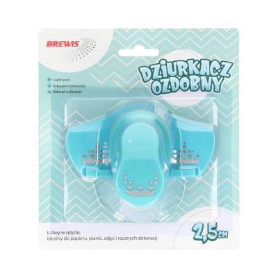 Dziurkacz ozdobny brzegowy - Falbanka 2,5cm. Wydawca: Brewis. SmakLiter.pl Opakowanie Dziurkacz ozdobny brzegowy - Falbanka 2,5cm