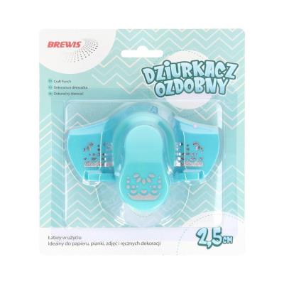 Dziurkacz ozdobny brzegowy - Falbanka 2,5cm. Wydawca: Brewis. SmakLiter.pl Opakowanie Dziurkacz ozdobny brzegowy - Falbanka 2,5cm
