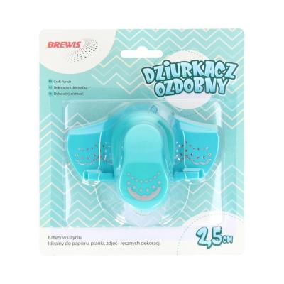 Dziurkacz ozdobny brzegowy - Falbanka 2,5cm. Wydawca: Brewis. SmakLiter.pl Opakowanie Dziurkacz ozdobny brzegowy - Falbanka 2,5cm