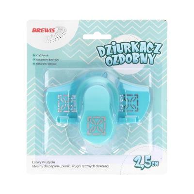Dziurkacz ozdobny brzegowy - Rozeta 2,5cm. Wydawca: Brewis. SmakLiter.pl Opakowanie Dziurkacz ozdobny brzegowy - Rozeta 2,5cm