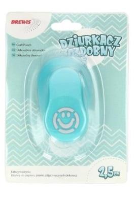 Opakowanie Dziurkacz ozdobny - Buźka 2,5cm MIX