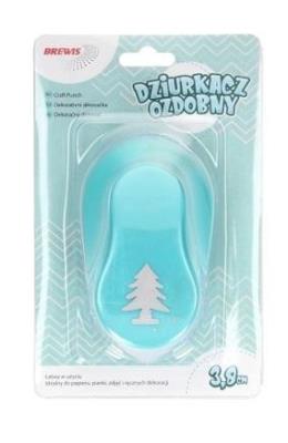 Dziurkacz ozdobny - Choinka 3,8cm MIX. Wydawca: Brewis. SmakLiter.pl Opakowanie Dziurkacz ozdobny - Choinka 3,8cm MIX