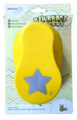 Dziurkacz ozdobny - Gwiazda 5cm MIX. Wydawca: Brewis. SmakLiter.pl Opakowanie Dziurkacz ozdobny - Gwiazda 5cm MIX