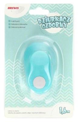 Dziurkacz ozdobny - Koło 1,6cm MIX. Wydawca: Brewis. SmakLiter.pl Opakowanie Dziurkacz ozdobny - Koło 1,6cm MIX