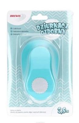 Dziurkacz ozdobny - Koło 3,8cm MIX. Wydawca: Brewis. SmakLiter.pl Opakowanie Dziurkacz ozdobny - Koło 3,8cm MIX