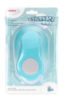 Dziurkacz ozdobny - Koło 5cm MIX. Wydawca: Brewis. SmakLiter.pl Opakowanie Dziurkacz ozdobny - Koło 5cm MIX