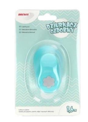 Dziurkacz ozdobny - Kwiat 1,6cm MIX. Wydawca: Brewis. SmakLiter.pl Opakowanie Dziurkacz ozdobny - Kwiat 1,6cm MIX