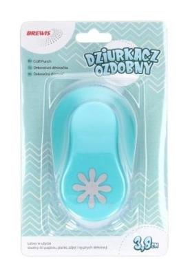 Dziurkacz ozdobny - Kwiat 3,8cm MIX. Wydawca: Brewis. SmakLiter.pl Opakowanie Dziurkacz ozdobny - Kwiat 3,8cm MIX