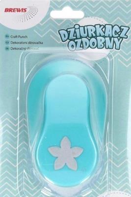 Dziurkacz ozdobny - Kwiatek 2,5cm MIX. Wydawca: Brewis. SmakLiter.pl Opakowanie Dziurkacz ozdobny - Kwiatek 2,5cm MIX