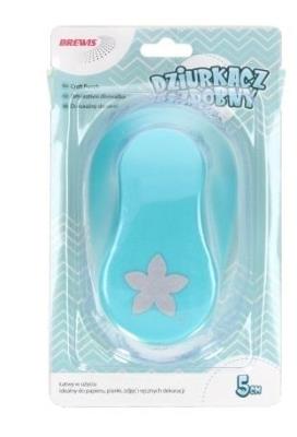 Dziurkacz ozdobny - Kwiatek 5cm MIX. Wydawca: Brewis. SmakLiter.pl Opakowanie Dziurkacz ozdobny - Kwiatek 5cm MIX