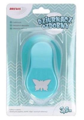 Dziurkacz ozdobny - Motyl 3,8cm MIX. Wydawca: Brewis. SmakLiter.pl Opakowanie Dziurkacz ozdobny - Motyl 3,8cm MIX