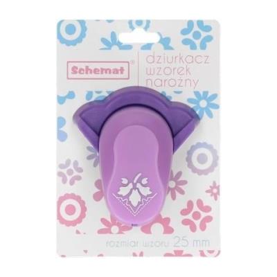 Dziurkacz ozdobny narożny 25mm liście MIX. Wydawca: Schemat. SmakLiter.pl Opakowanie Dziurkacz ozdobny narożny 25mm liście MIX