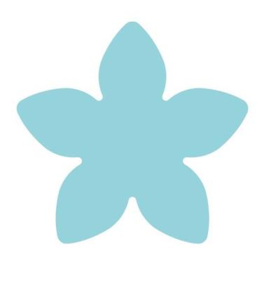 Opakowanie Dziurkacz ozdobny Płatek 5cm