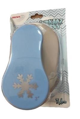 Dziurkacz ozdobny - Płatek śniegu 7,6cm MIX. Wydawca: Brewis. SmakLiter.pl Opakowanie Dziurkacz ozdobny - Płatek śniegu 7,6cm MIX