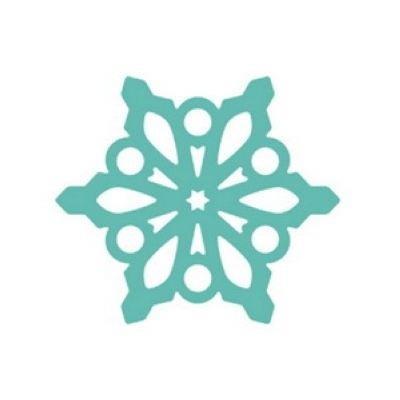 Opakowanie Dziurkacz ozodbny ażurowy 3,7cm śnieżyn ka