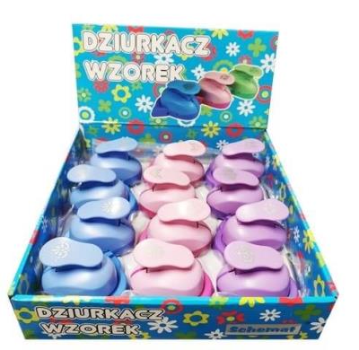 Opakowanie Dziurkacz wzorek MIX