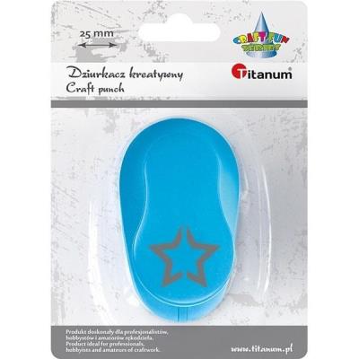 Opakowanie Dziurkacz z motywem 25mm gwiazda