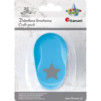 Opakowanie Dziurkacz z motywem 25mm gwiazda