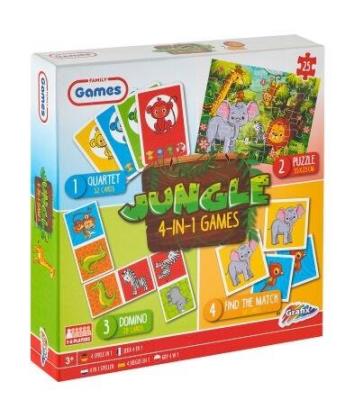 Opakowanie Dżungla 4w1