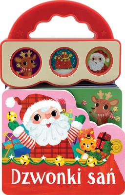 Dźwięki dla maluszka. Dzwonki sań. Autor: Holly Berry-Byrd. SmakLiter.pl Okładka książki Dźwięki dla maluszka. Dzwonki sań