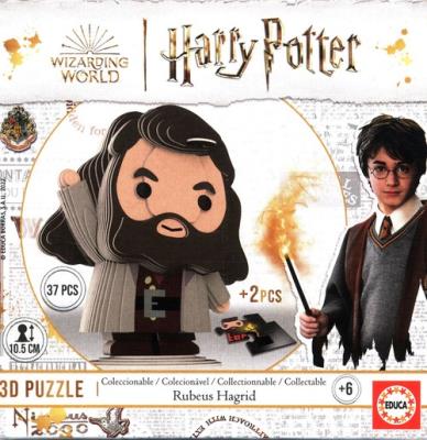 Educa Puzzle 3D Harry Potter Hagrid 37el. Wydawca: Educa. SmakLiter.pl Opakowanie Educa Puzzle 3D Harry Potter Hagrid 37el